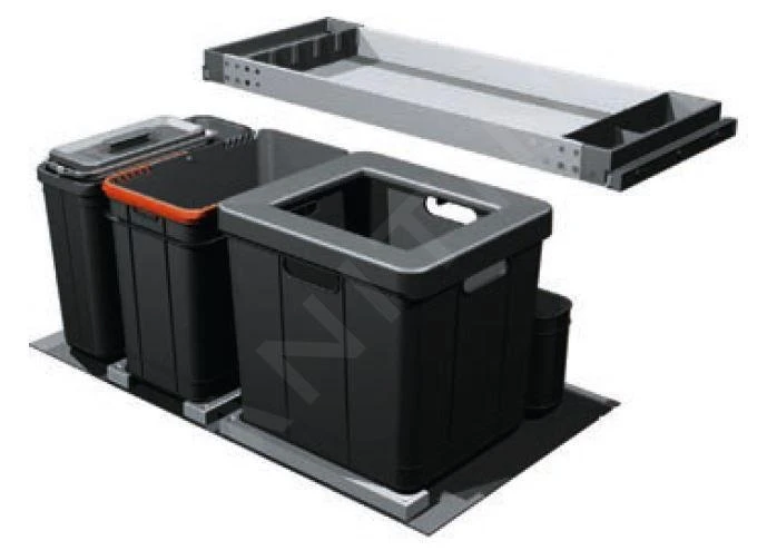 Franke Poubelle Tri Sélectif - Poubelle Encastrable Composta 350-90 121.0307.528 3 Franke Poubelle Tri Sélectif - Poubelle Encastrable Composta 350-90 121.0307.528