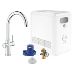 Grohe Blue Professional - Mitigeur D’évier Avec Unité Réfrigérante Et Filtration, Chrome 31323002