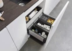 Blanco Select - Poubelle Encastrable, Diviséee, Volume De 42 L 526211 -Cuisine Articles Magasin e2ff632b91a419c976f712d4