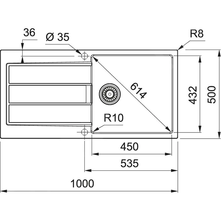 Franke Colonnes - Ensemble T78, évier En Tectonite S2D 611-100 Et Robinetterie FP 9000.099, Noir/graphite 143.0616.934 4 Franke Colonnes - Ensemble T78, évier En Tectonite S2D 611-100 Et Robinetterie FP 9000.099, Noir/graphite 143.0616.934 – Image 2