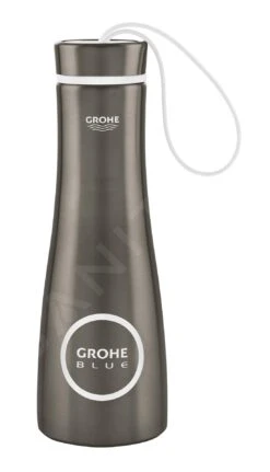 Grohe Blue Home - Bouteille Thermo, 450 Ml, Hard Graphite Brossé 40848AL0