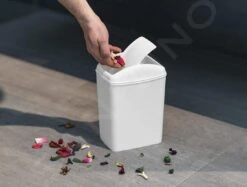 Aqualine Accessoires - Poubelle Soft 5L, Blanc TRN-187-06 -Cuisine Articles Magasin e38ea7471b06e66c28b835e8