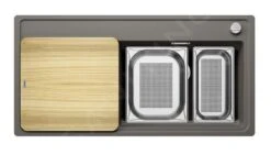 Blanco Zenar XL 6 - Évier En Silgranit, 988x498 Mm, Avec Commande De Vidage Et Accessoires, InFino, Gris 527376 8 Blanco Zenar XL 6 - Évier En Silgranit, 988x498 Mm, Avec Commande De Vidage Et Accessoires, InFino, Gris 527376 -Cuisine Articles Magasin e3d43fa3cedef131aeaf2561