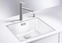 Blanco Subline 500 - Évier En Silgranit, 543x443 Mm, Avec Commande De Vidage, SteelFrame, InFino, Blanc 524109 8 Blanco Subline 500 - Évier En Silgranit, 543x443 Mm, Avec Commande De Vidage, SteelFrame, InFino, Blanc 524109 -Cuisine Articles Magasin e4474ff4b9bc5eca5891178a