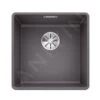 Blanco Subline 400 - Évier En Silgranite, 427x427 Mm, Gris Rocher 523495 -Cuisine Articles Magasin e484fc6f76b5a41623e52630