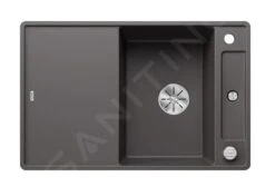 Blanco Axia III 45 - Évier En Silgranit, 770x500 Mm, Avec Commande De Vidage Et Accessoires, InFino, Gris Rocher 523200