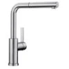 Blanco Lanora S-F - Mitigeur D&apos;évier Avec Bec Extractible, Sous Fenêtre, Inox Brossé 526180 -Cuisine Articles Magasin e59c3f9cd115ebd8c469d63c