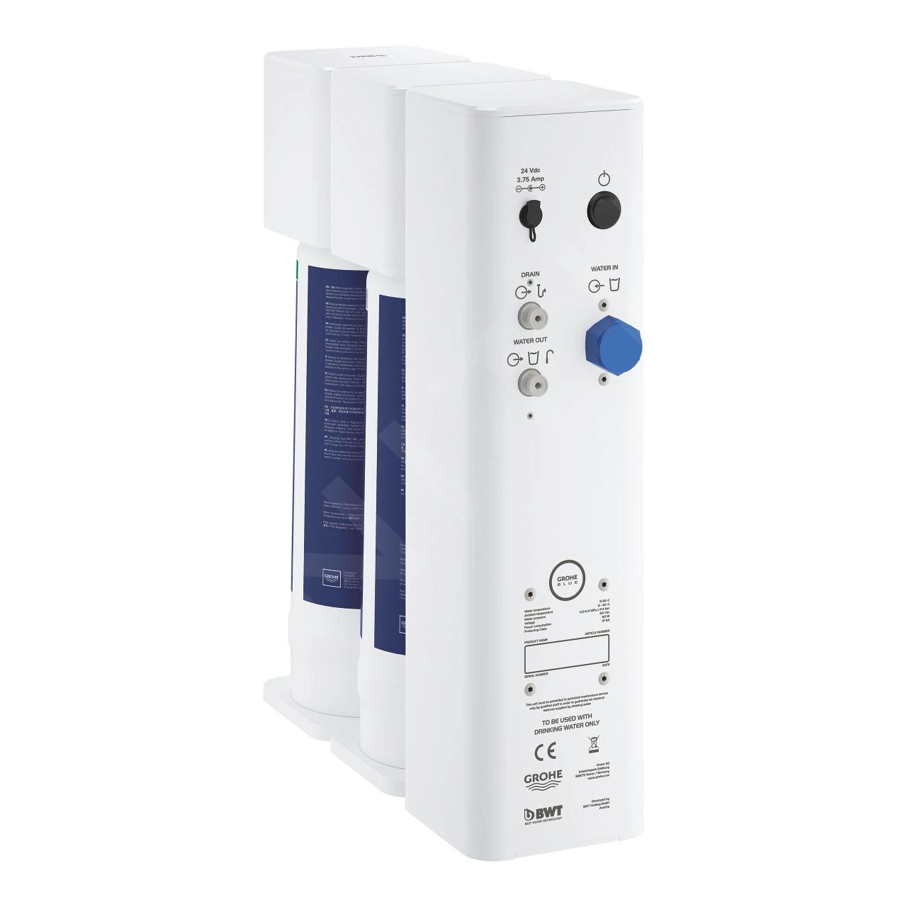 Grohe Blue Pure - Set Avec Filtration Par Osmose Inverse Et Filtre De Minéralisation 40878000 7 Grohe Blue Pure - Set Avec Filtration Par Osmose Inverse Et Filtre De Minéralisation 40878000 – Image 5