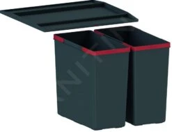 Franke Poubelle Tri Sélectif - Poubelle Encastrable Easysort 450-2-0 121.0494.182