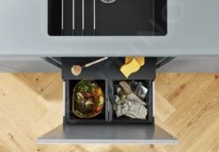 Blanco Select - Poubelle Encastrable, Divisée, Volume De 34 L 526207 -Cuisine Articles Magasin e89c643e48a04b1e10a8c412