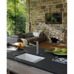 Franke Tango Neo - Mitigeur D&apos;évier FC 6388.501 Avec Douchette Extractible, Inox 115.0596.388 -Cuisine Articles Magasin e9f200139ac63ec325059997