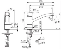 Hansa Polo - Mitigeur D'évier Avec Vanne D'arrêt De La Lave-vaisselle, Chrome 52662293 6 Hansa Polo - Mitigeur D'évier Avec Vanne D'arrêt De La Lave-vaisselle, Chrome 52662293 -Cuisine Articles Magasin eae683a2572c29b5de0ef9d9