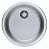 Alveus Form - Évier, Diamètre 450 Mm, Vidage 90 Mm, Inox 1084837