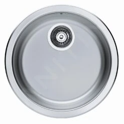 Alveus Form - Évier, Diamètre 450 Mm, Vidage 90 Mm, Inox 1084837