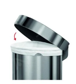 Simplehuman Poubelles - Poubelle 45 L, Inox Brossé CW2030 -Cuisine Articles Magasin eb2ded9a5babe06ec3180bb2