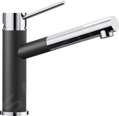 Blanco Alta S - Robinetterie D’évier Avec Douchette Extractible, Anthracite/chrome 515333