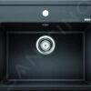 Blanco Legra 6 - Évier En Silgranit, 585x500 Mm, Noir 526084
