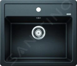 Blanco Legra 6 - Évier En Silgranit, 585x500 Mm, Noir 526084