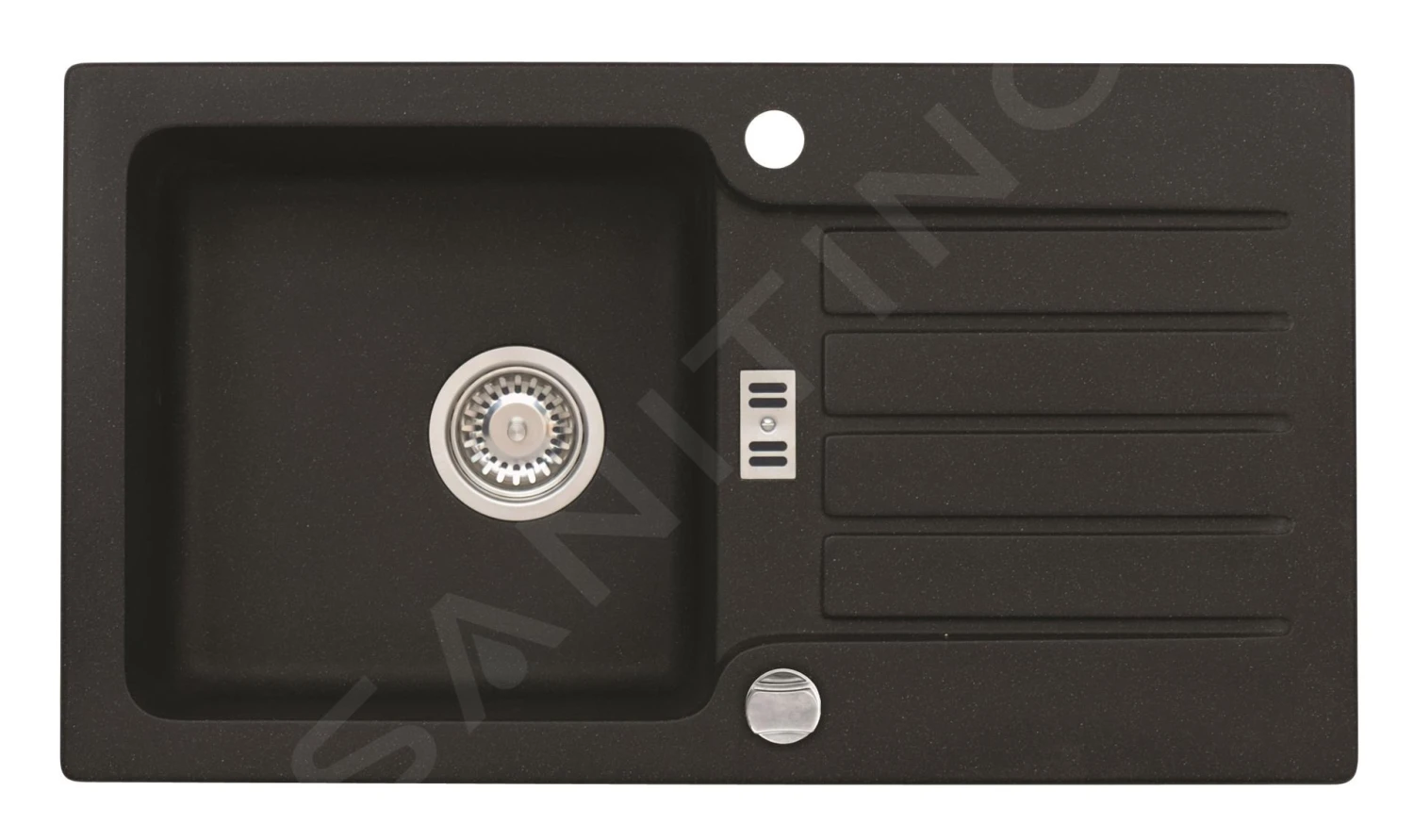 Alveus Sets - Ensemble D'évier Niagara 30 Et La Robinetterie Nina, Carbone SETA142 5 Alveus Sets - Ensemble D'évier Niagara 30 Et La Robinetterie Nina, Carbone SETA142 – Image 3