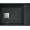 Franke Fresno - Évier En Fragranit FSG 611-88, 877x495 Mm, Onyx 114.0616.906 -Cuisine Articles Magasin f17e7c4163787bcc7063e63e