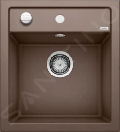 Blanco Dalago 45 - Évier En Silgranit, 465x510 Mm, Avec Commande Du Vidage, Café 517165