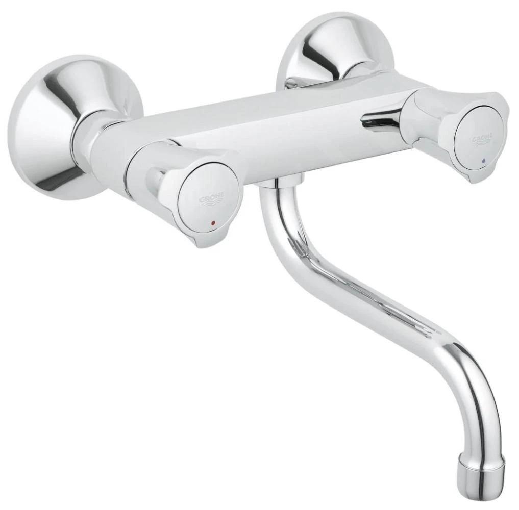 Grohe Costa - Mitigeur D’évier Mural, Chrome 31187001 3 Grohe Costa - Mitigeur D’évier Mural, Chrome 31187001