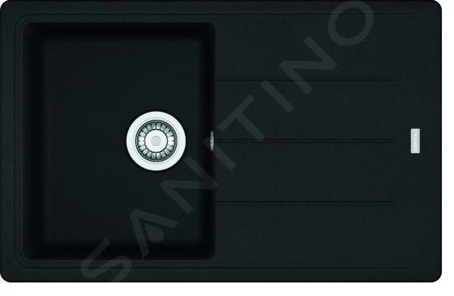 Franke Colonnes - Ensemble De Cuisine G97, évier En Fragranit BFG 611-78 Et Mitigeur Samoa, Noir Mat / Chrome 114.0675.666 6 Franke Colonnes - Ensemble De Cuisine G97, évier En Fragranit BFG 611-78 Et Mitigeur Samoa, Noir Mat / Chrome 114.0675.666 – Image 4