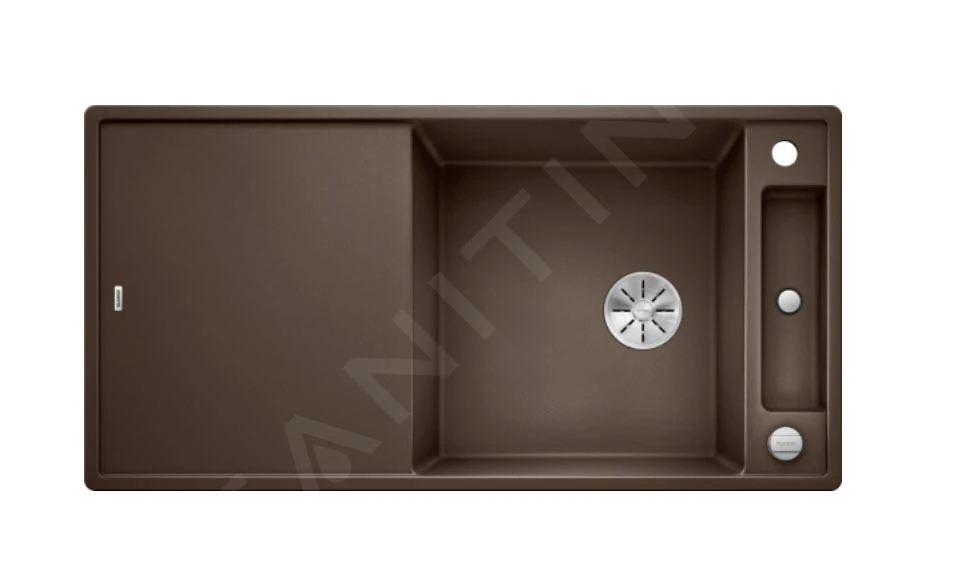 Blanco Axia III XL 6 - Évier En Silgranite, 1000x510 Mm, Avec Accessoires, InFino, Café 523519 3 Blanco Axia III XL 6 - Évier En Silgranite, 1000x510 Mm, Avec Accessoires, InFino, Café 523519