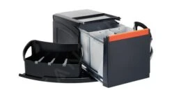 Franke Cube - Poubelle Encastrée Cube D´angle 1 X 18 L, 2 X 8 L 134.0055.288