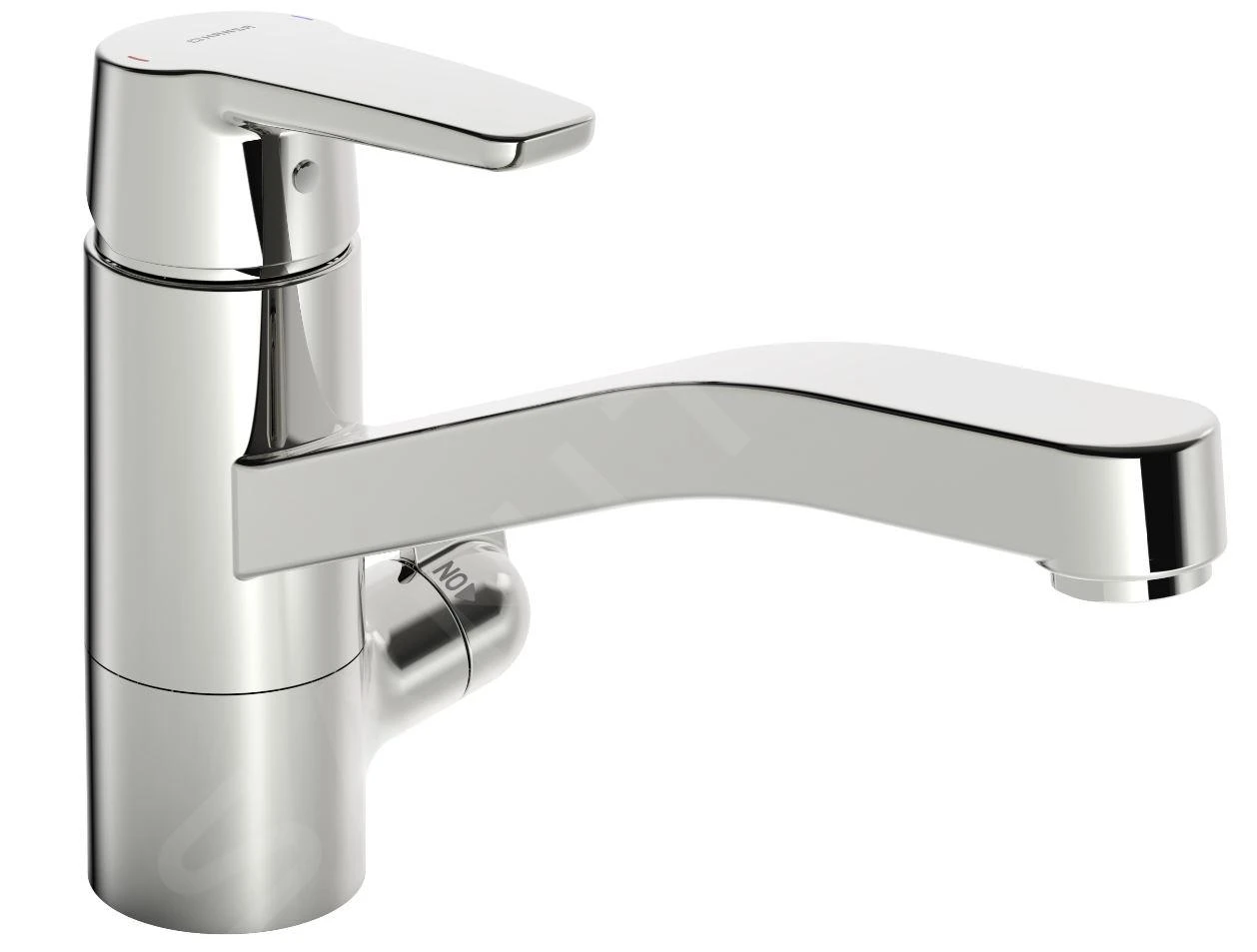 Hansa Polo - Mitigeur D'évier Avec Vanne D'arrêt De La Lave-vaisselle, Chrome 52662293 3 Hansa Polo - Mitigeur D'évier Avec Vanne D'arrêt De La Lave-vaisselle, Chrome 52662293