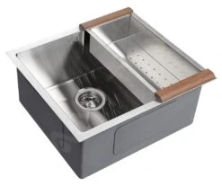 Sapho Epic - Évier 440x430x200 Mm, R10, Inox EP428 -Cuisine Articles Magasin fa0187a0d56244bd8dc113ac