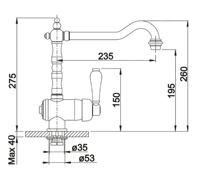 Blanco Tradon - Mitigeur D’évier, Chrome 515990 4 Blanco Tradon - Mitigeur D’évier, Chrome 515990 – Image 2