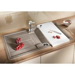 Blanco Metra 5 - Évier En Silgranit, 860x500 Mm, Gris Rocher 518872 -Cuisine Articles Magasin fa62ba13ea312277ac37e824 1