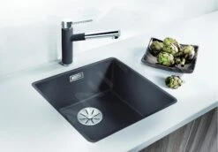 Blanco Subline 400 - Évier En Silgranit, 427x427 Mm, Noir 525988 -Cuisine Articles Magasin fb8b6a3c43c2c080c78ce8f0