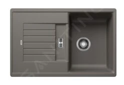 Blanco Zia 45 - Évier En Silgranit, 780x500 Mm, Gris 527383