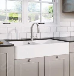 Blanco Villae Farmhouse - Évier En Céramique, 795x460 Mm, Blanc Brillant 525163 -Cuisine Articles Magasin fc942fce4f70638d66358b3a