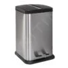 Sanela Poubelles En Inox - Poubelle En Inox, 6 Litres, Mat SLZN 78X