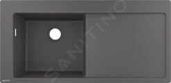 Hansgrohe Éviers - Evier Encastré Granit S5110-F45, Pierre Grise 43330290